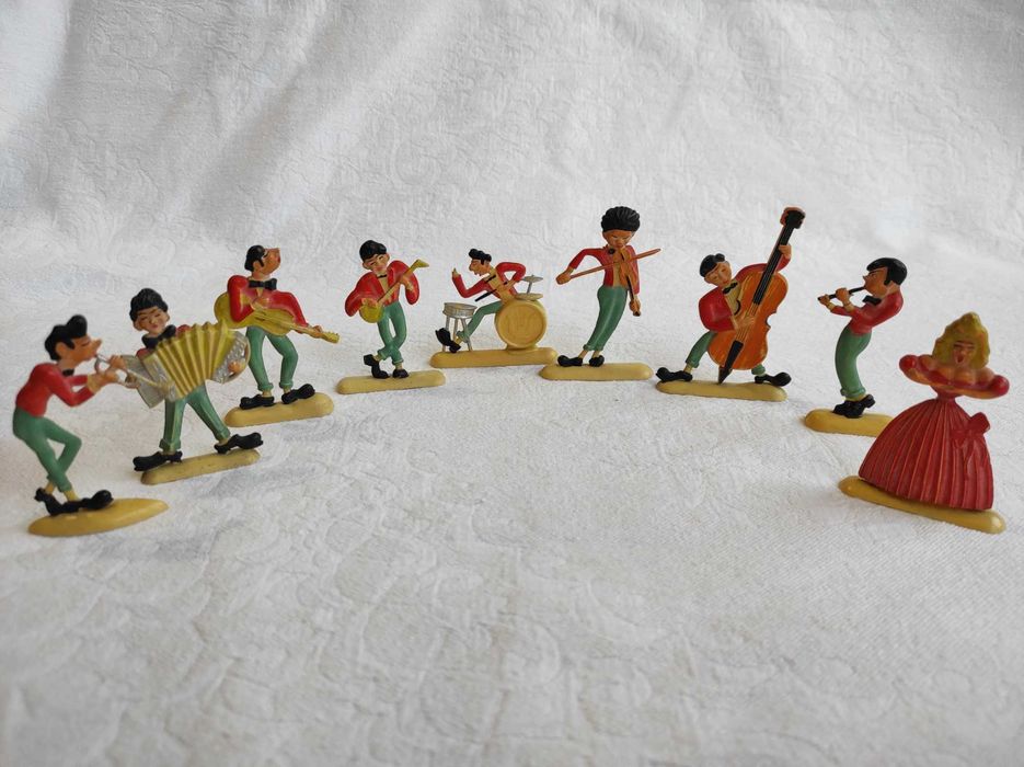 Мини фигурки на музканти и певци СССР