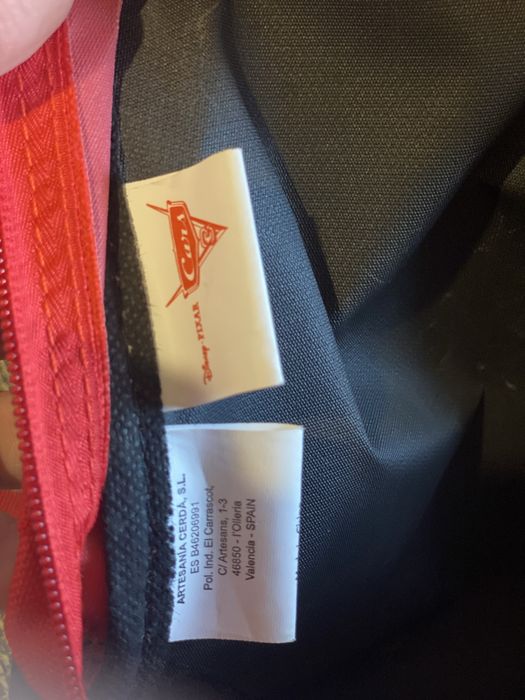 3D Детска раница - Маккуин