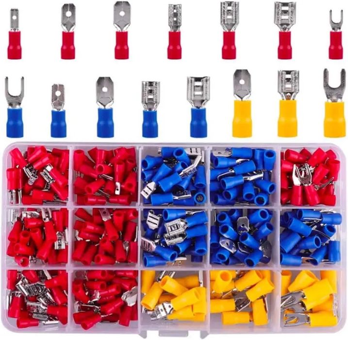 Set 280 papuci electrici, Elektroweb, Plastic/Metal, Multicolor