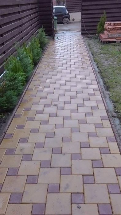 Pavele pentru zone pietonale - Direct producator pavaje 20x20 cu 10x10
