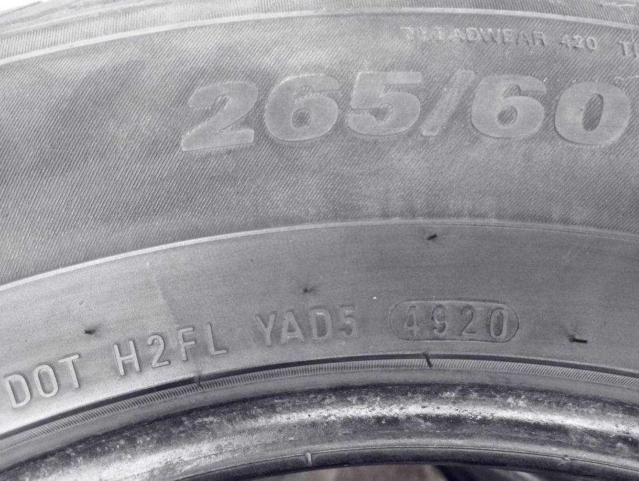 Летни гуми  265/60 R18   [4 броя за 100 €]