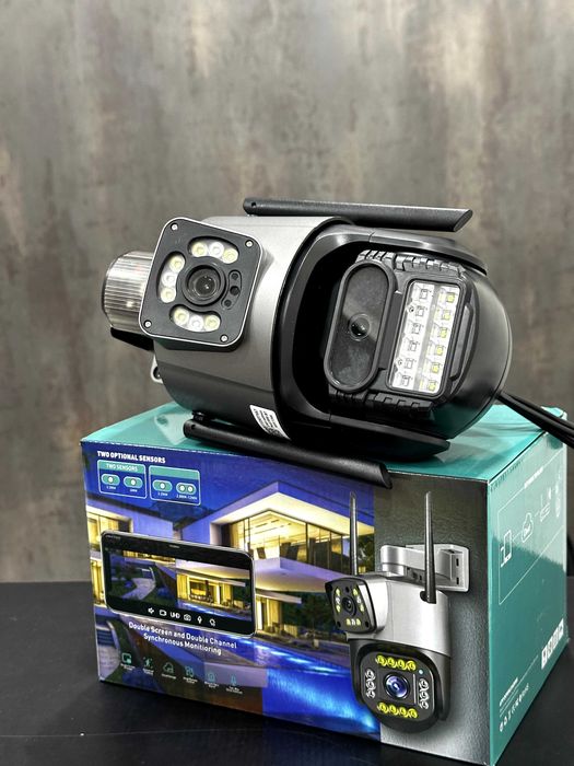 Камера WIFI наблюдения kuzatuv kamera Icsee 360 камеры видеонаблюдения