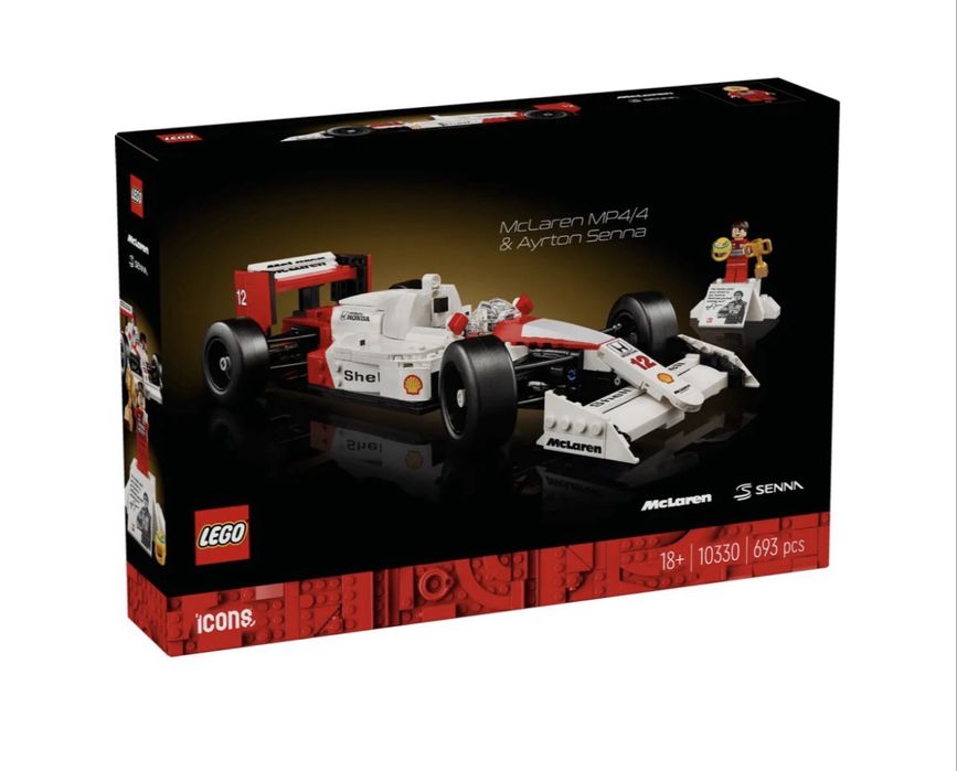 LEGO Icons McLaren MP4/4 si Ayrton Senna 10330