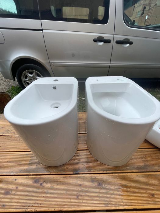 Set obiecte sanitare FLAMINIA – WC + bideu + chiuvetă