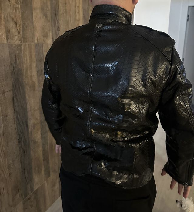 Geaca Piele Piton Loro Piana