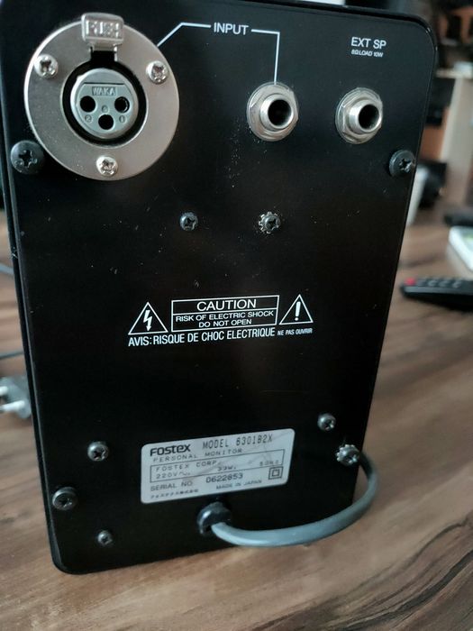 Boxe monitoare Fostex 6301B 2X