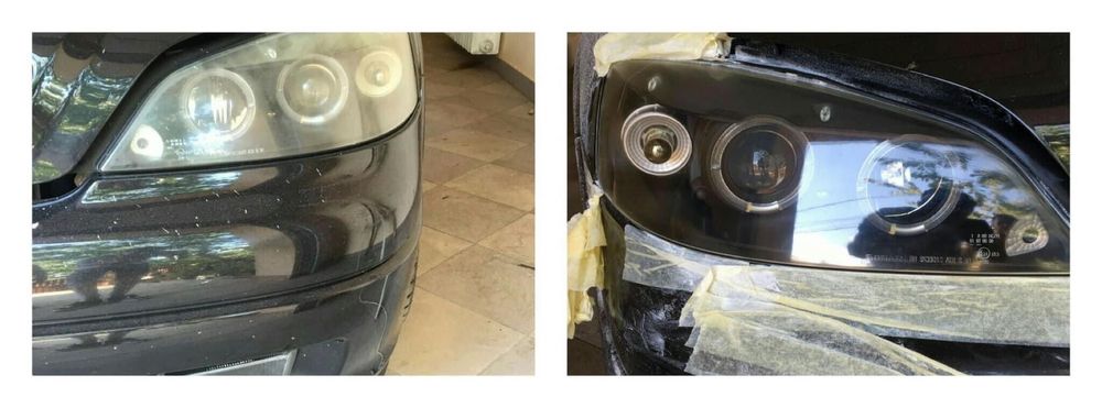 Polish faruri profesional Reconditionare Faruri Montaj Folii Faruri