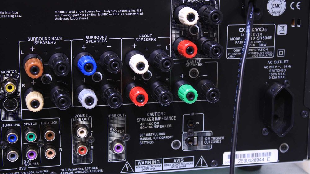 Statie/Tuner Onkyo,2x115W+telecomanda.