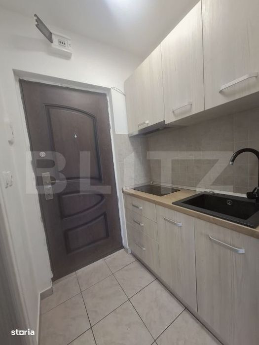 Garsoniera luminoasa, ideala pentru locuit sau investitie, in Astra