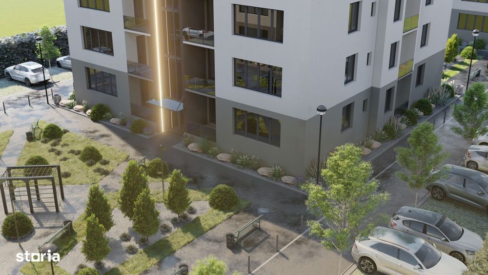 Apartament cu 3 camere 2 bai si terasa de vanzare in Sibiu