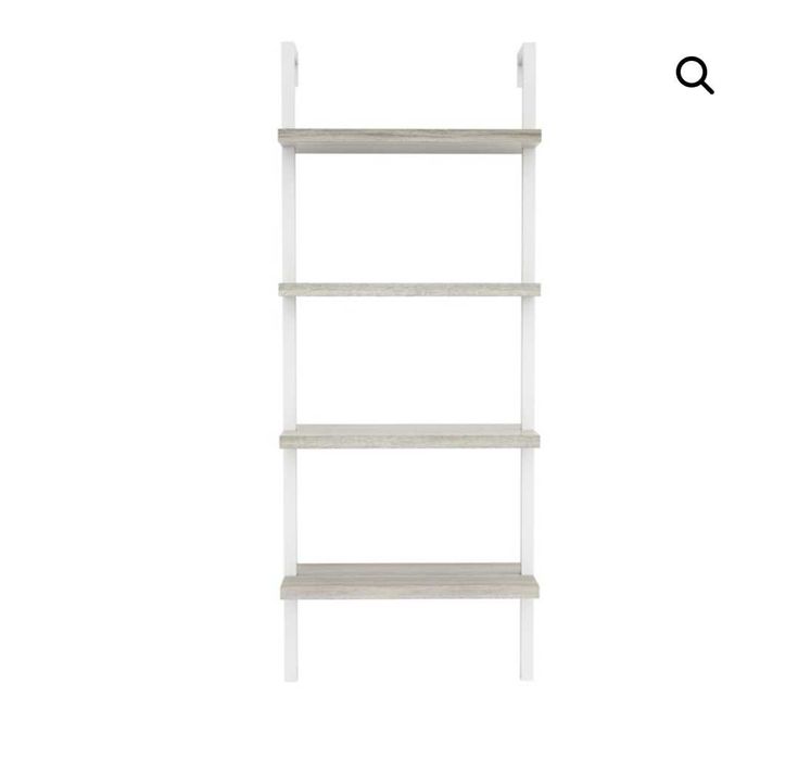 Стенна етажерка-4рафта-метал дърво – 152 см височина –налична в 2цвята