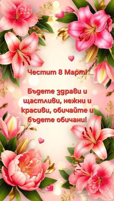 Магнити за 8 март  цена  1 лв