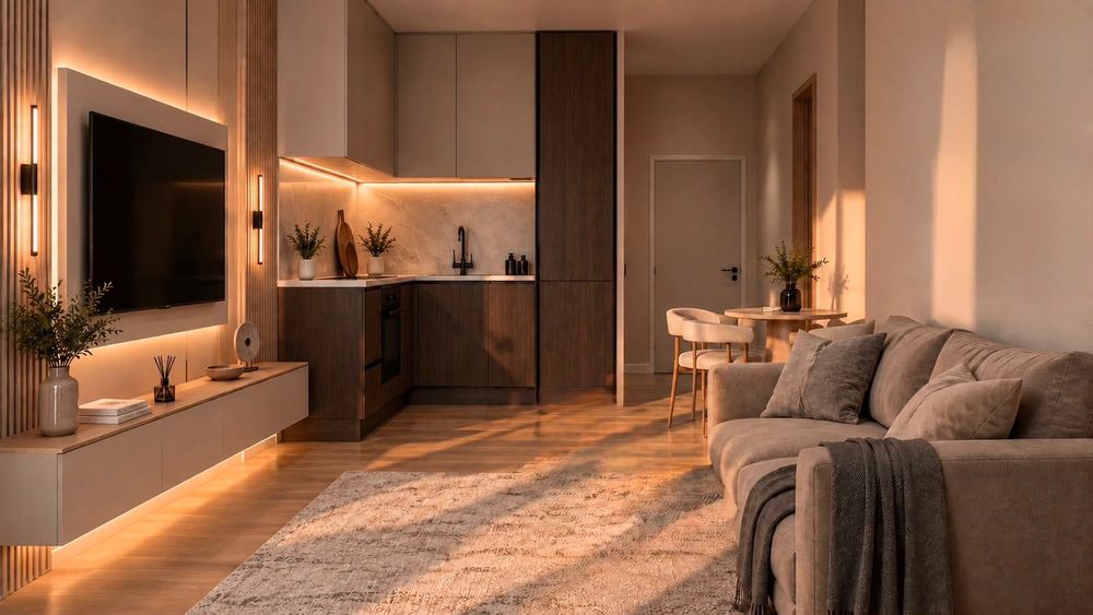 квартира дизайн 25к всех