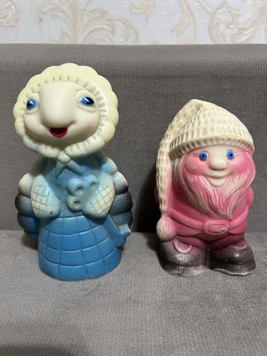 Игрушки СССР пластмассовые