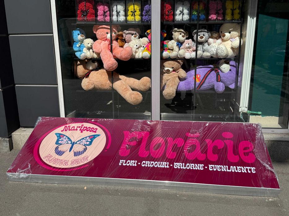 Casetă/reclamă luminoasă LED profesională, ideală pentru orice afacere