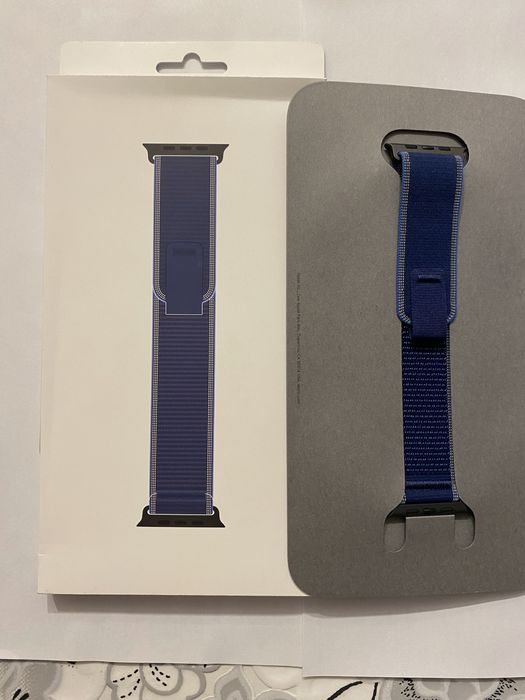 Оригинална Чисто нова Каишка Trail Loop Blue за Apple Watch