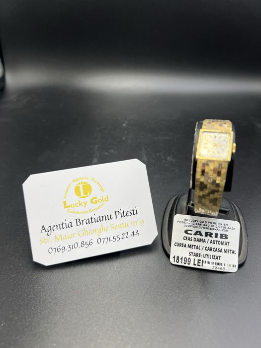 Ceas aur Carib 14k  30,05 gr cod 30468