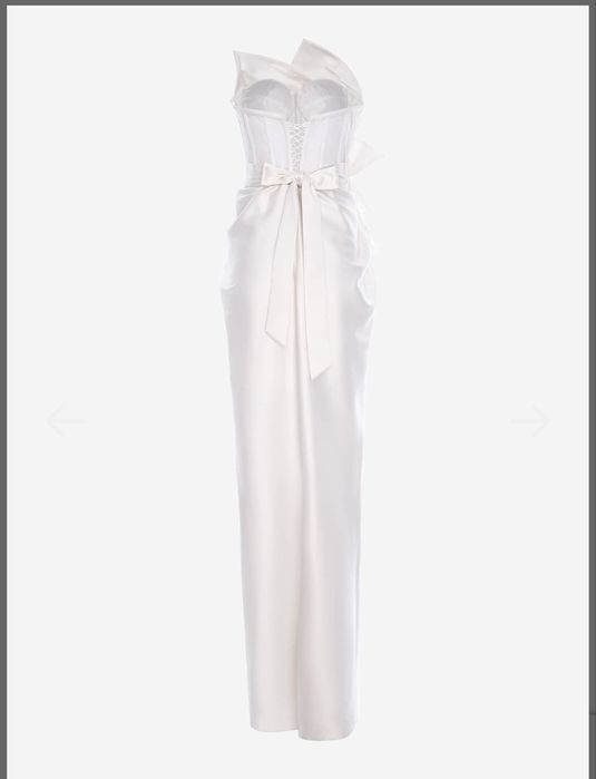 Rochie alba Acob à porter