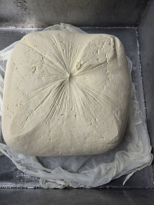 Vand branza de vaca pret 25 lei kilogramul