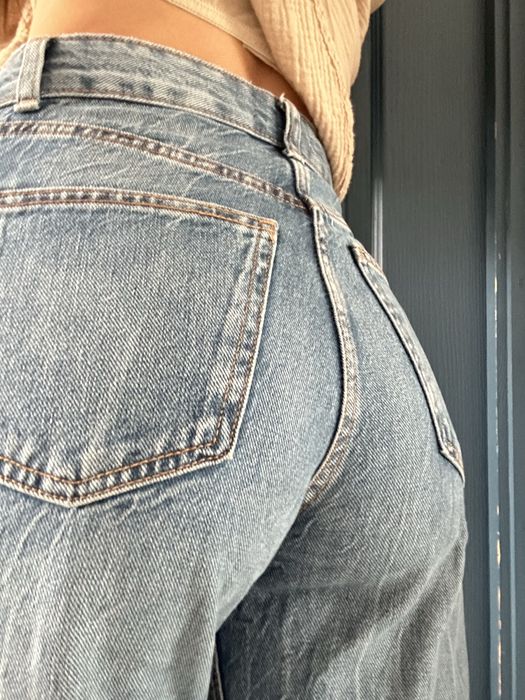 Blugi Zara XS talie inalta