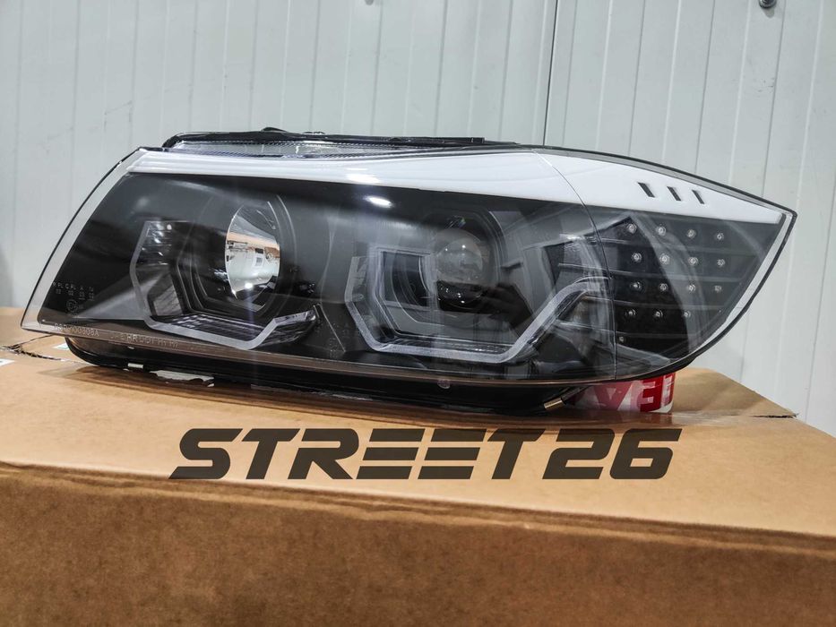 Set Faruri LED si Stopuri dinamice BMW Seria 3 E90 LCI (2008-2011)