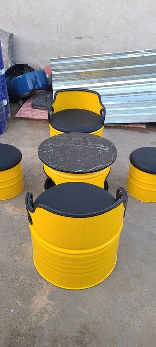 Мебель из бочек ,Арт дизайн