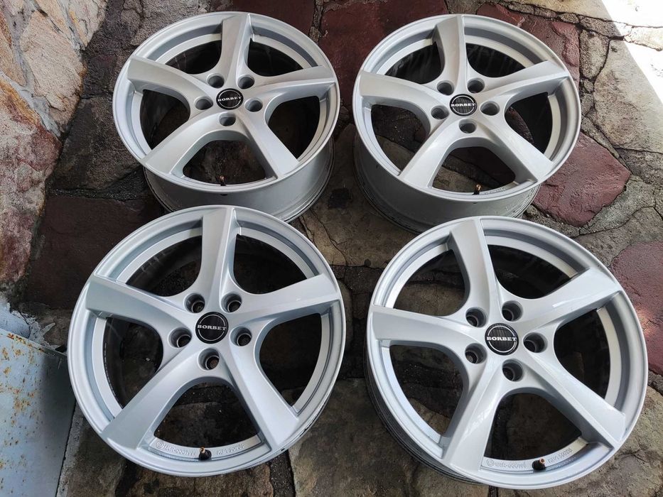 5х112 - 17 цола лети джанти 5x112 Borbet Audi VW Skoda Seat .