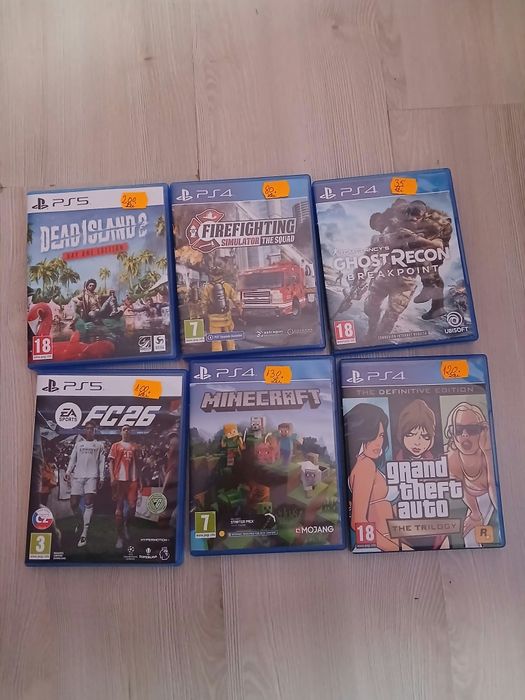 Cd jocuri PS 4 și ps 5