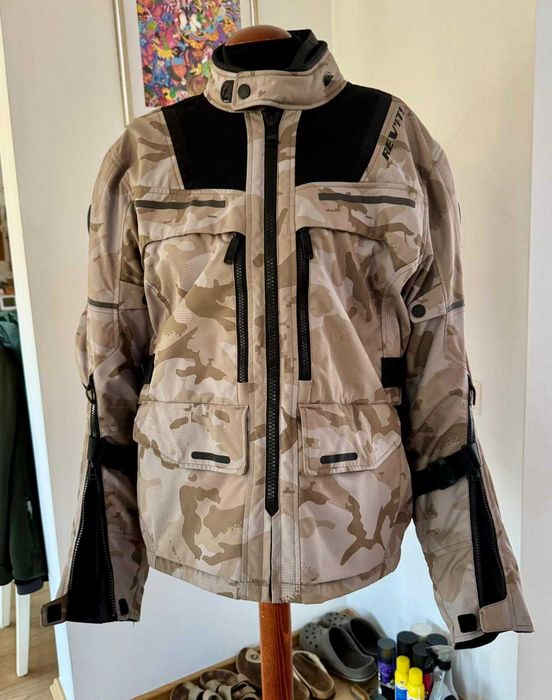 Geacă moto bărbătească REVIT Offtrack Sand mărimea XL