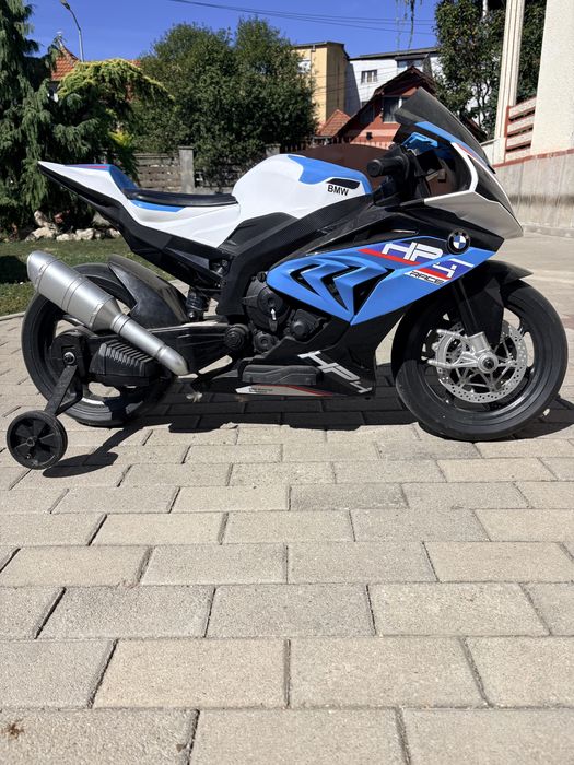 Motocicleta electrica pt copii BMW HP4 Race CA NOUA