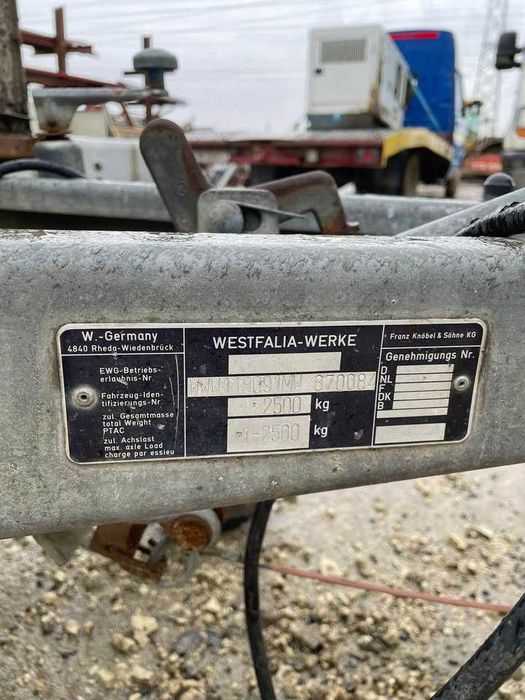 Vand Remorca WESTFALIA 2,5 tone