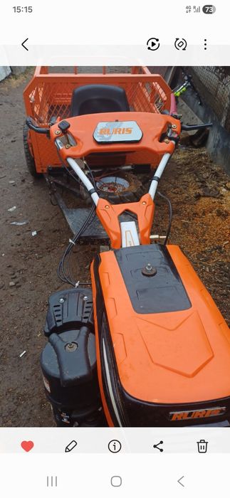 SUPER OFERTA Motocultor cu remorca ruris 8.5 cp pret 3.000 lei nr tel ±393532085644..