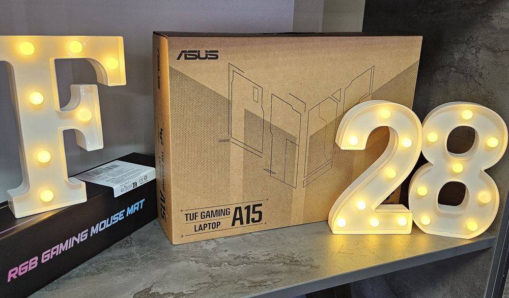 Amanet F28: Laptop Asus Tuf A15 Sigilat+Cadou Mouse Mat (N)