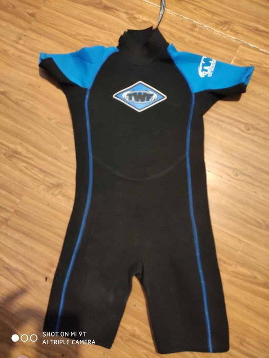Combinezon TWF Neopren 2 mm si labe inot  Copii