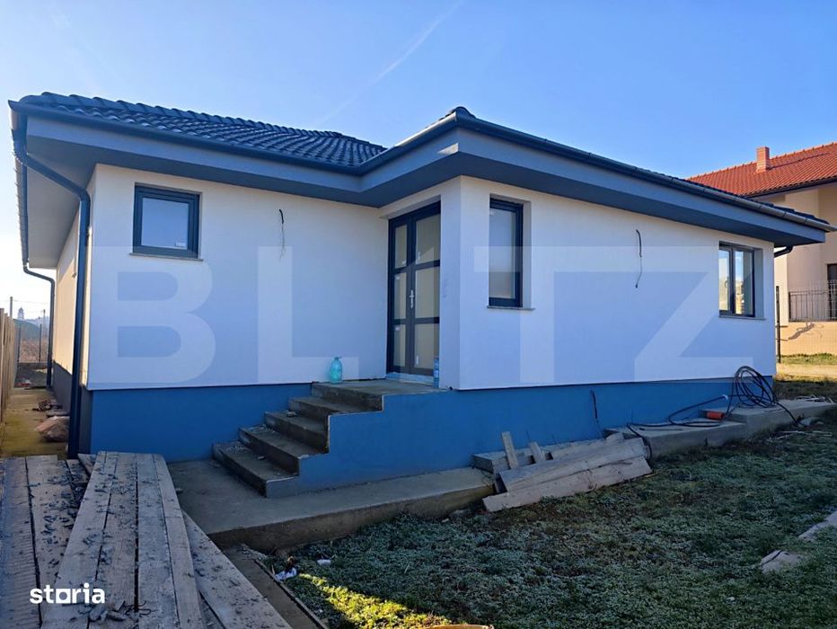 Casa moderna | 109 mp utili | Teren 600 mp | Terasa acoperita | Paleu