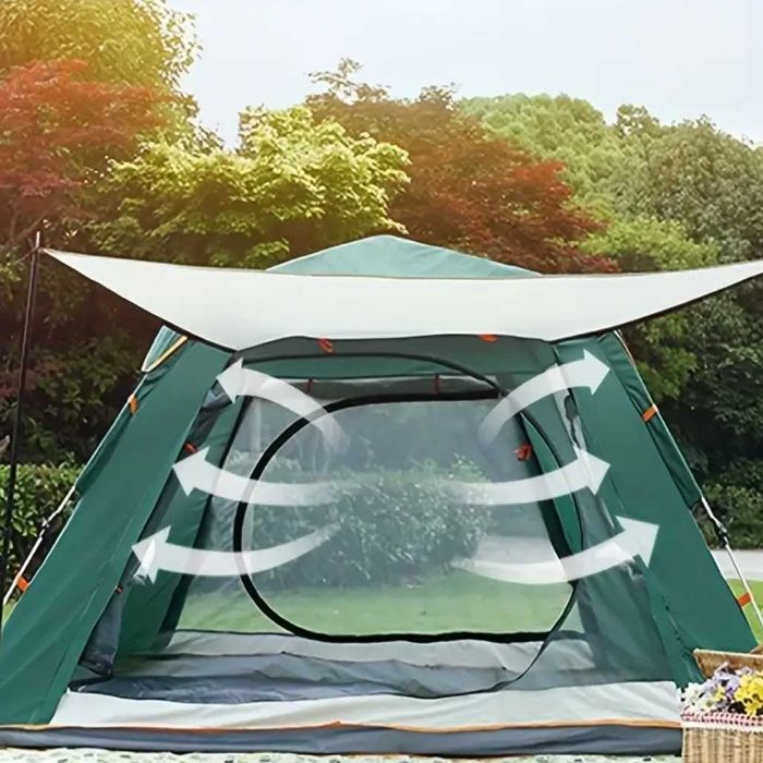 НОВА Автоматична палатка голяма 240/240/160