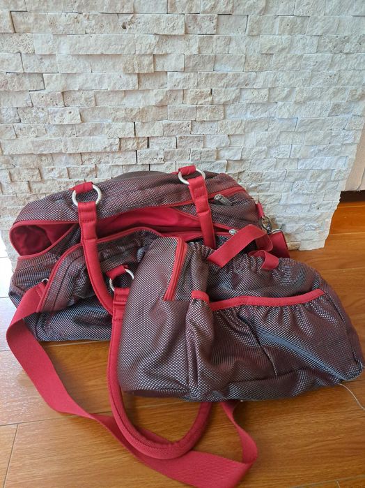 Geanta multifunctionala ptr mamici multiple compartimente