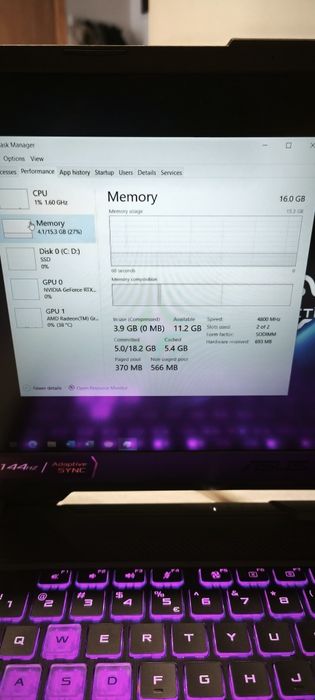 Laptop asus tuf gaming a15