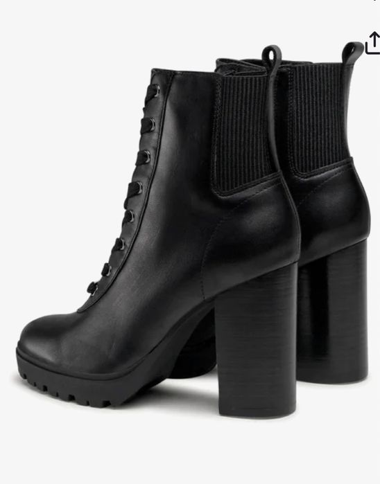 Кожени дамски боти Steve Madden