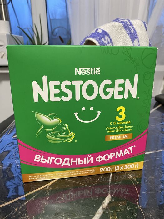 Детская смесь kabrita, nestogen