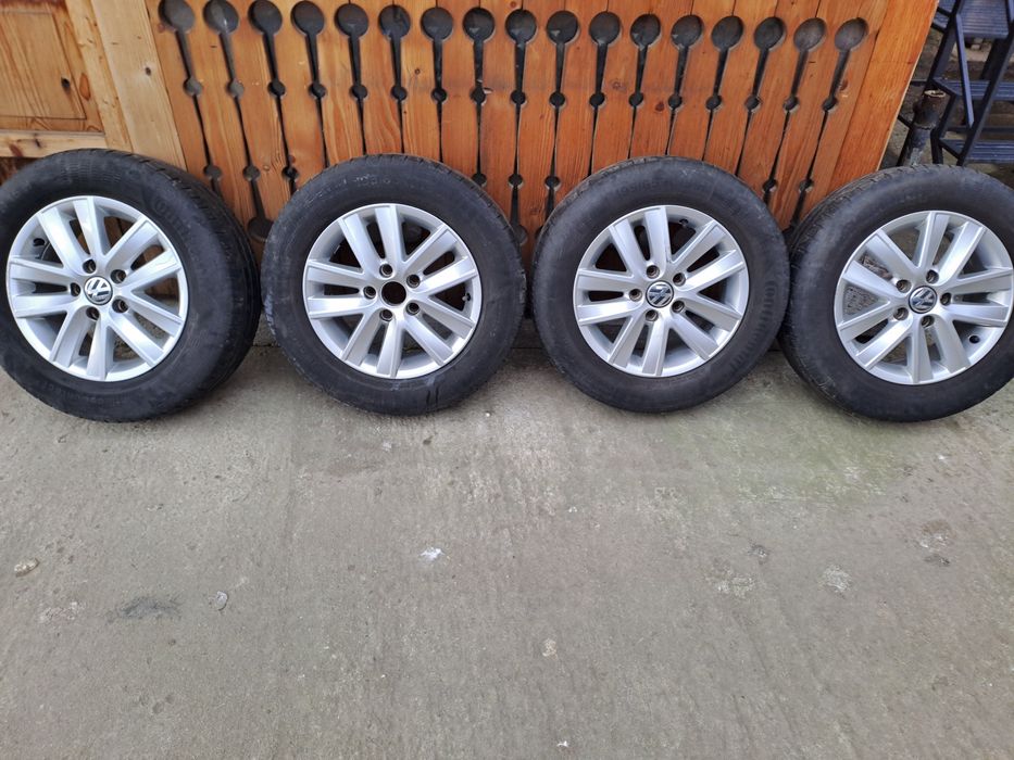 Jante aliaj originale  R15 VW 5x112 ET47  Caddy  Golf  Touran Octavia