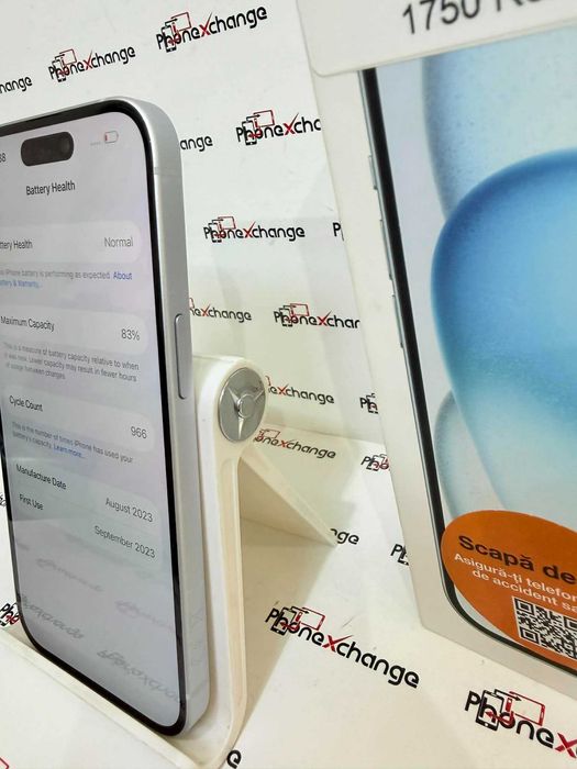 iPhone 15 Blue Neverlocked 128GB