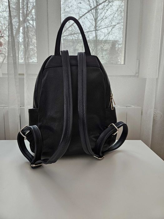 Rucsac piele italieneasca (Bleumarin inchis) [Unisex | Nou, nefolosit]