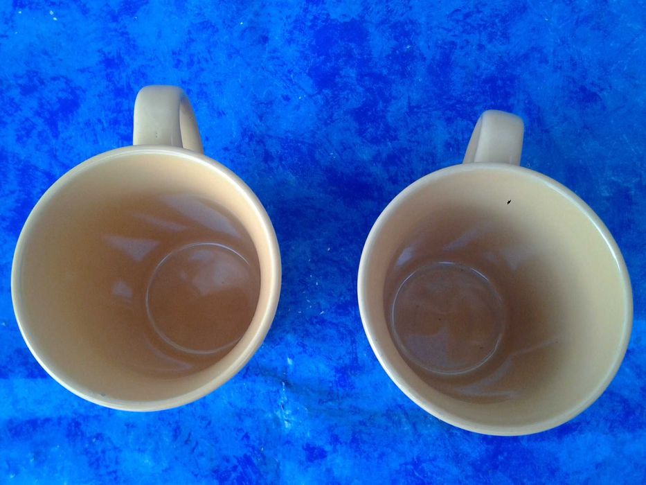 Yellow, set 2 cani cesti cafea si ceai de portelan, 250 ml