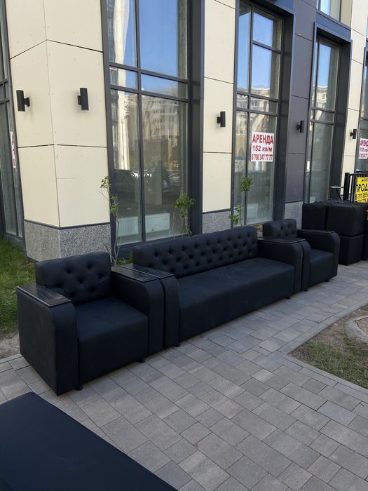 Диван ОФИСНЫЙ и кресла НОВЫЕ