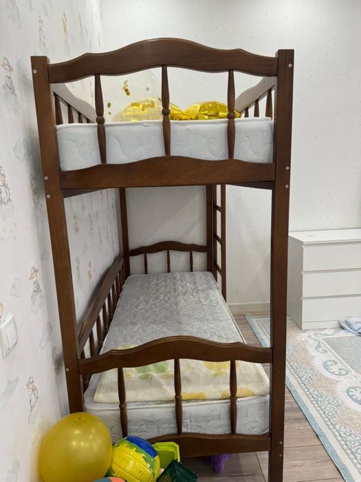 Двухъяросная кровать для детей