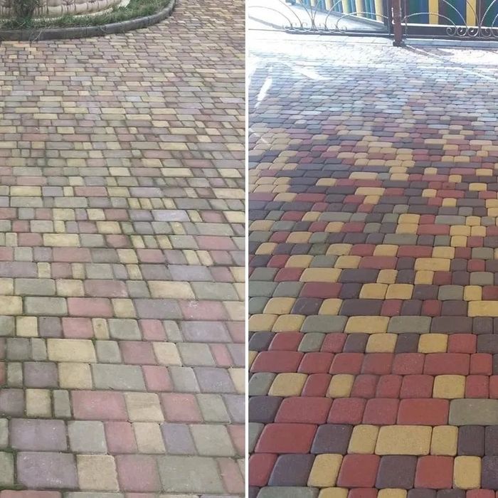 Брусчатка тозалаш (ювиш). Тез ва сифатли.