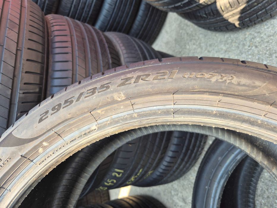 2 Anvelope de VARA - 295/35/21 - PIRELLI P-ZERO MGT1 - Stare F BUNA - DOT 2023 !
