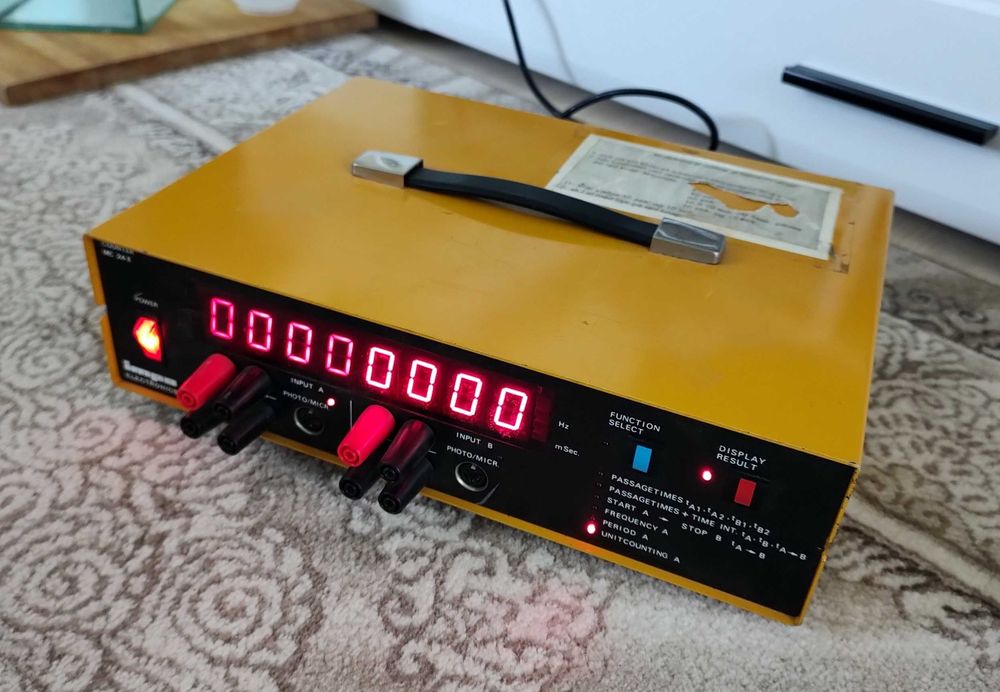 Counter Impo MC24E cu modul Geiger Scantysik, funcțional, rar