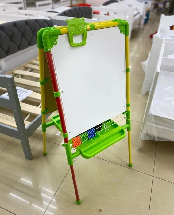 Магнитная доска NIKA kids (Россия). Мольберт развивающий, доска знаний